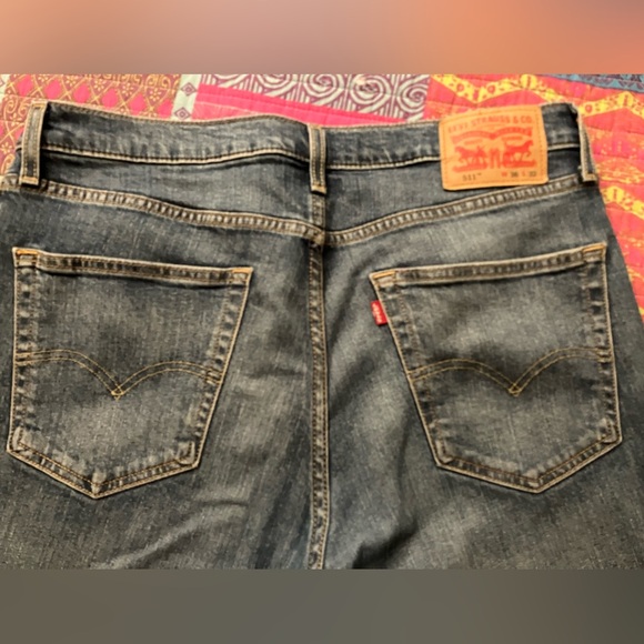 Levi Strauss 511 jeans slim 36x32 - Picture 3 of 5